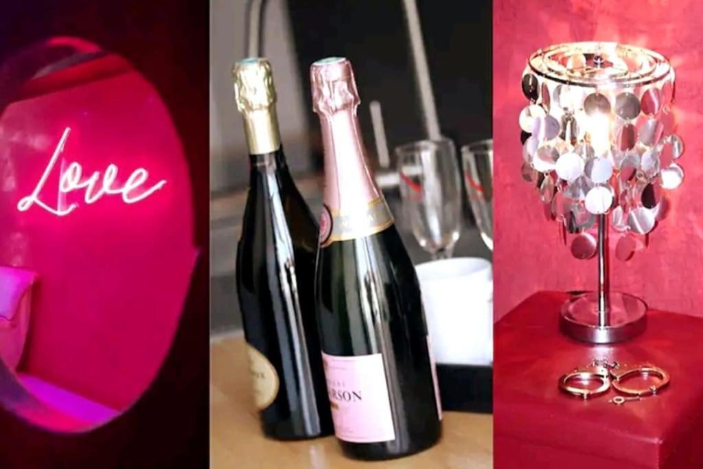 Appartement Balneo Et Sauna Prives The Red Room Могио Екстериор снимка